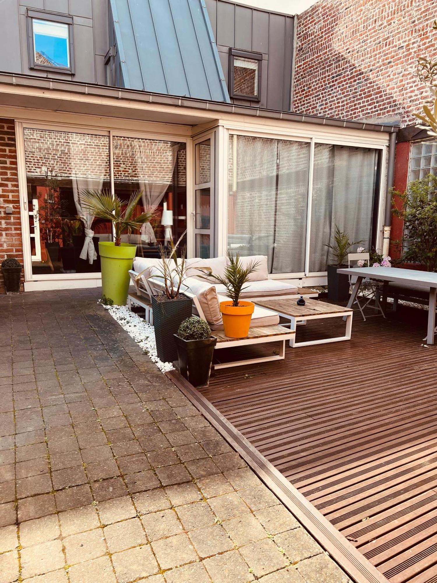 Studio Independant Et Calme Avec Jacuzzi A Lille Exterior foto