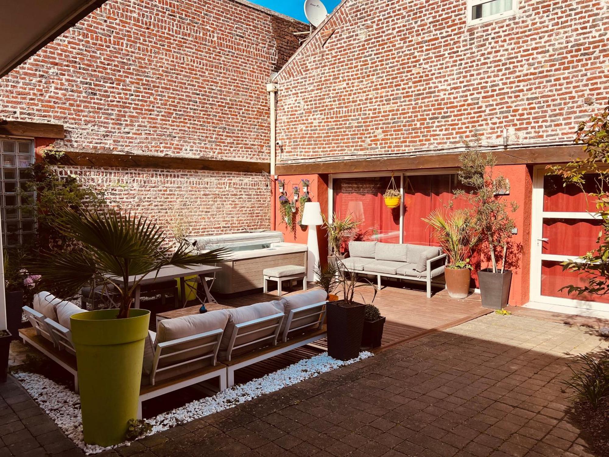 Studio Independant Et Calme Avec Jacuzzi A Lille Exterior foto